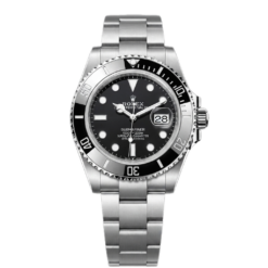ROLEX SUBMARINER DATE (BLACK - SILVER)