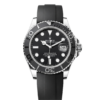 ROLEX YACHT MASTER OYSTER FLEX (BLACK SILVER)