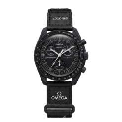 SWATCH X OMEGA BIOCERAMIC MOONSWATCH MISSION TO MOONPHASE SNOOPY BLACK