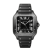 CARTIER SANTOS DE CARTIER WATCH BLACK