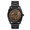 FOSSIL MACHINE AUTOMATIC BLACK STAINLESS STEEL