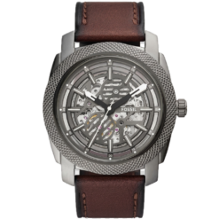 FOSSIL MACHINE AUTOMATIC BROWN LEATHER
