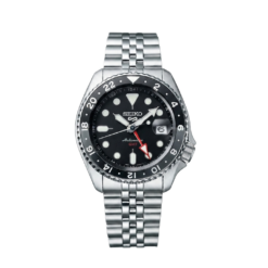 SEIKO GMT BLACK GREY