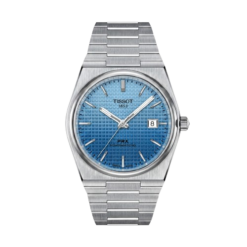 TISSOT PRX 1853 POWERMATIC SILVER BLUE GRADIENT