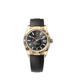 ROLEX SKY DWELLER OYSTERFLEX (GOLD BLACK)